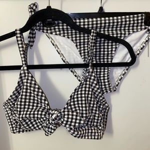 gingham bikini